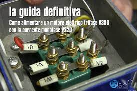 Per le piccole potenze si costruiscono dei motori l'avvolgimento di avviamento ha in serie un condensatore, il quale ha la duegieditrice.it :: Come Alimentare Un Motore Elettrico Trifase V380 Con La Corrente Monofase V220 Blog Isofili Soc Coop Elettropompe Motori Elettrici E Componentistica Elettromeccanica Palermo Sicilia