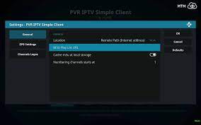 The app doesn't contain any channels, you need to add playlists in settings for this. Kodi Simple Client Pvr Addon Iptv M3u Playlist Url 2021