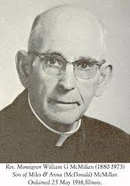 Rev Fr William Gregory McMillan (1880-1973)