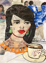 This morning I'm beginning a new piece that may have to be extended and  combined with another piece.. I prefer working