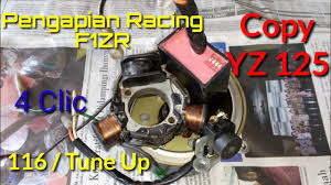 Semoga video ini bisa membantu teman. Pengapian Racing F1zr 116 Dan Tun Up Ampuh By Modifikasi Motor Racing