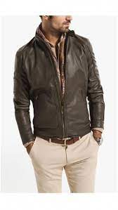 Massimo Dutti Leather Jacket Style Mensfashionrugged Leather Jacket Style Leather Jacket Men Style Stylish Leather Jacket