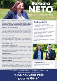 Barbara Neto en campagne pour les Législatives : "Une nouvelle voie pour le  Gers "