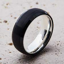 Tungsten Wedding Rings Bands Embr Black Tungsten Rings Tungsten Wedding Rings Wedding Ring Bands