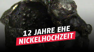 Es gelten die allgemeinen geschäftsbedingungen der untenstehenden anbieter für die von den anbietern angebotenen leistungen. 12 Hochzeitstag Nickelhochzeit Geschenkidee Feier Bedeutung