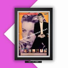 David Bowie Changes Poster Music Poster Glam Punk Rock Vintage Style  Magazine Retro Print Home Deco A3 Ziggy Stardust Spiders From Mars