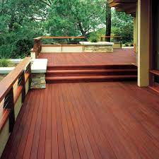 The best stains should last three to five years on a deck, and even longer if applied to siding or fences, which don't get as much abuse. All About Exterior Stain This Old House