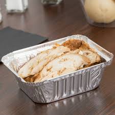 Durable Packaging 220 30 1000 1 Lb Oblong Foil Pan 1000 Case Sheet Cake Pan Food Casserole To Freeze