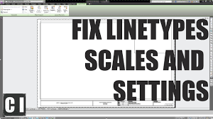 Autocad Tutorial Linetype Scales And Fixing Linetype Display Issues