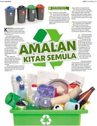 Kebergantungan kepada tapak pelupusan akan. Amalan Kitar Semula Klik