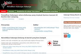 We did not find results for: Mencari Anggota Keluarga Yang Hilang Karena Tsunami Banten Bisa Cek Lewat Situs Ini