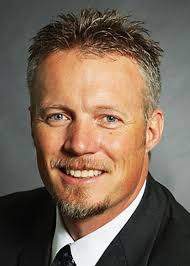 Former Larry H. Miller Group CEO speaking in Preston