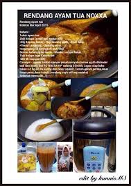 Resepi Rendang Noxxa Untungresepi Forshope Com