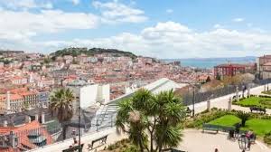 Historias de viajes por miradouro de são pedro de alcântara. 4k Timelapse Of Lisbon Rooftop From Sao Pedro De Alcantara Viewpoint Miradouro In Portugal Uhd Video By C Sam741002 Stock Footage 115313896