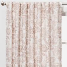 84 X54 Charade Floral Light Filtering Curtain Panel Pink Threshold Target