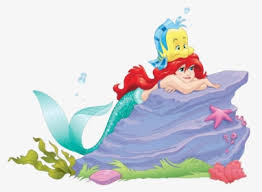 little mermaid and flounder png transparent png kindpng flounder png transparent png