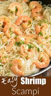 Shrimp Scampi Is A Classic Italian American Dish That Features Large Juicy Shrimp In G Shrimp Pasta Recipes Easy Shrimp Recipes For Dinner Shrimp Recipes Easy