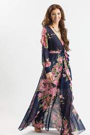 Kathleen Navy Floral Maxi Dress Maxi Dress Summer Maxi Dress Navy Floral Maxi Dress