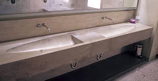 pictures of bath concrete countertops