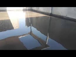 طريقة اختبار العزل المائي للاسطح Youtube