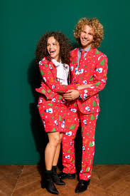 Great for couples young and old, this sweet set includes two puzzle. 8 Christmas Outfits For Couples Ideas Christmas Suit Christmas Couple Party Suits