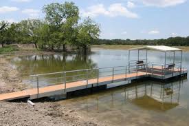 In addition, they make an aluminum frame floating dock system that can be adjusted to any height off the water by varying the thickness of the floatation. The Deluxe Models Of Our Floating Docks Come Standard With An Awning And Railing Package Choose From Two Different Sizes 12 16 O Floating Dock Floating Dock