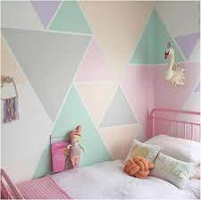 Next, find out what are the best wall paint colors this year. Nice Refreshing And Cheerful Geometric Walls Design Ideas Best For Kids And Nursery Rooms Improving Play Girls Room Paint Bedroom Wall Paint Kids Bedroom Paint