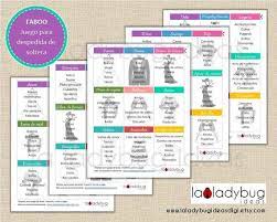 Descargar juegos juegos en línea. Taboo Juego De Mesa Para Despedida De Soltera Juego Digital Etsy Tarjetas Para Imprimir Juegos De Fiesta Juego Tabu