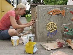 Mosaik Kleben Viel Einfacher Als Ich Dachte Mosaik Selber Machen Mosaik Bastelarbeiten