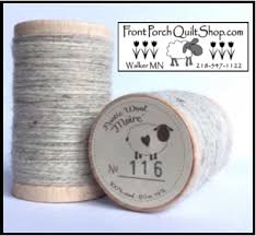 Rustic Wool Moire Threads