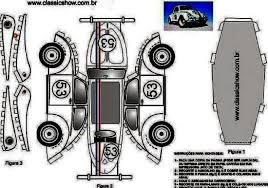 Start with a rough outline sketch of your herbie (also known as a volkswagen beetle). Papermau Herbie The Love Bug Paper Model By Fusca Herbie Paper Models Love Bugs Paper Template