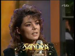 Sandra at NDR Talk Show 1990