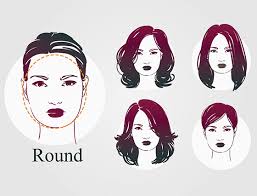 Round face with straight short blonde hairstyle. 20 Most Flattering Haircuts For Round Faces