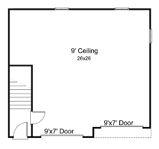 This garage converted studio is a great example of how to live simply in a regular place. Alec Two Car Apartment Garage Plan 058d 0146 House Plans And More