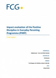 In the first few years of life, hearing is a critical part of kids' social, emotional, and cogniti. Impact Evaluation Of The Positive Discipline In Everyday Parenting Programme Pdep Resource Centre