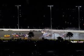It includes nascar's colorful history of races along with the drivers and machines that have competed in them. Michael Mcdowell Wins Daytona 500 In A Wild Finish After A Lengthy Delay The New York Times
