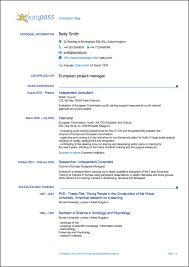 The europass cv is a standard cv template used in europe to describe your academic and work history. Europass Cv Posts Facebook