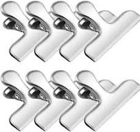 72PCS 31mm Silver Metal Stainless Steel Round Clip Notes Letter Paper Clip  Office Bind Clip –