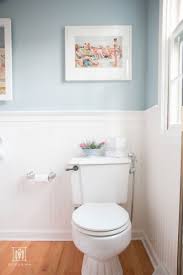 Therefore, blue is considered beneficial for the human mind and the human body. Blue And White Bathroom Unbelievable Budget Bathroom Makeover