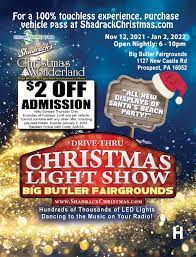 Butler Fairgrounds Christmas Lights 2022 Shadrack's Christmas Wonderland In Pittsburgh, Pa - Home | Facebook