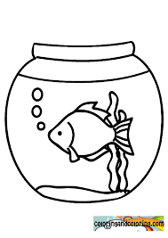 Maybe you would like to learn more about one of these? Fish Bowl Coloring Page Printable Coloring Home