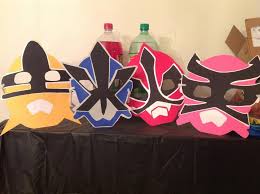Power ranger birthday cake power ranger birthday cakes pinterest power ranger birthday. How To Make Power Rangers Samurai Masks Rebecca Autry Creations