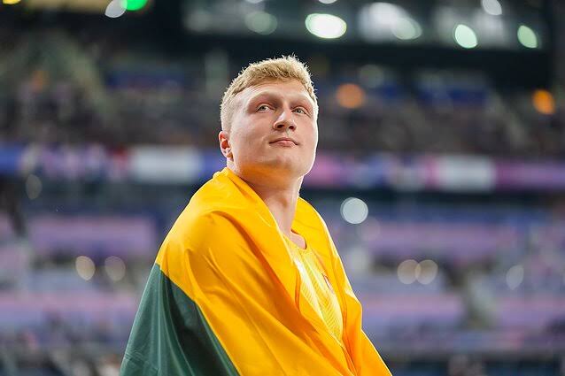 It's really crazy' – Mykolas Alekna's nerve-racking near-triumph at Paris Olympics - LRT