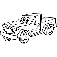 54 gambar mobil kartun tanpa warna konsep terbaru. Contoh Gambar Gambar Mewarnai Mobil Pick Up Kataucap