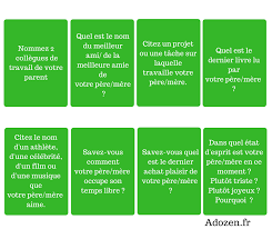 Jeu Des Questions A Se Poser Entre Parents Et Ados Pour Mieux Se Connaitre Ado Zen