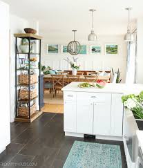 One of the rooms i love for diy projects is my kitchen. 10 Simple Classic Fresh Summer Decorating Ideas The Happy Housie