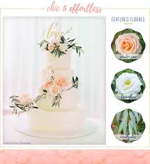 Want to send something sweet to your sweetheart? 16 Fresh Flower Ideas For Wedding Cakes Ftd Com
