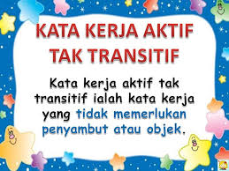 Kata kerja lessons tes teach. Kata Kerja Aktif Tak Transitif Ialah Koleksi Cikgu Nong Facebook