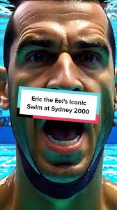 Dive into the unforgettable moment when Eric 'the Eel' Moussambani made  history at the Sydney 2000 Olympics! 🏊‍♂️ #Olympics #Sydney2000  #EricTheEel #Swimming #Inspiration