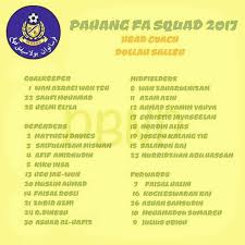 Check spelling or type a new query. Senarai Pemain Pahang 2017 Sembang Bolaa